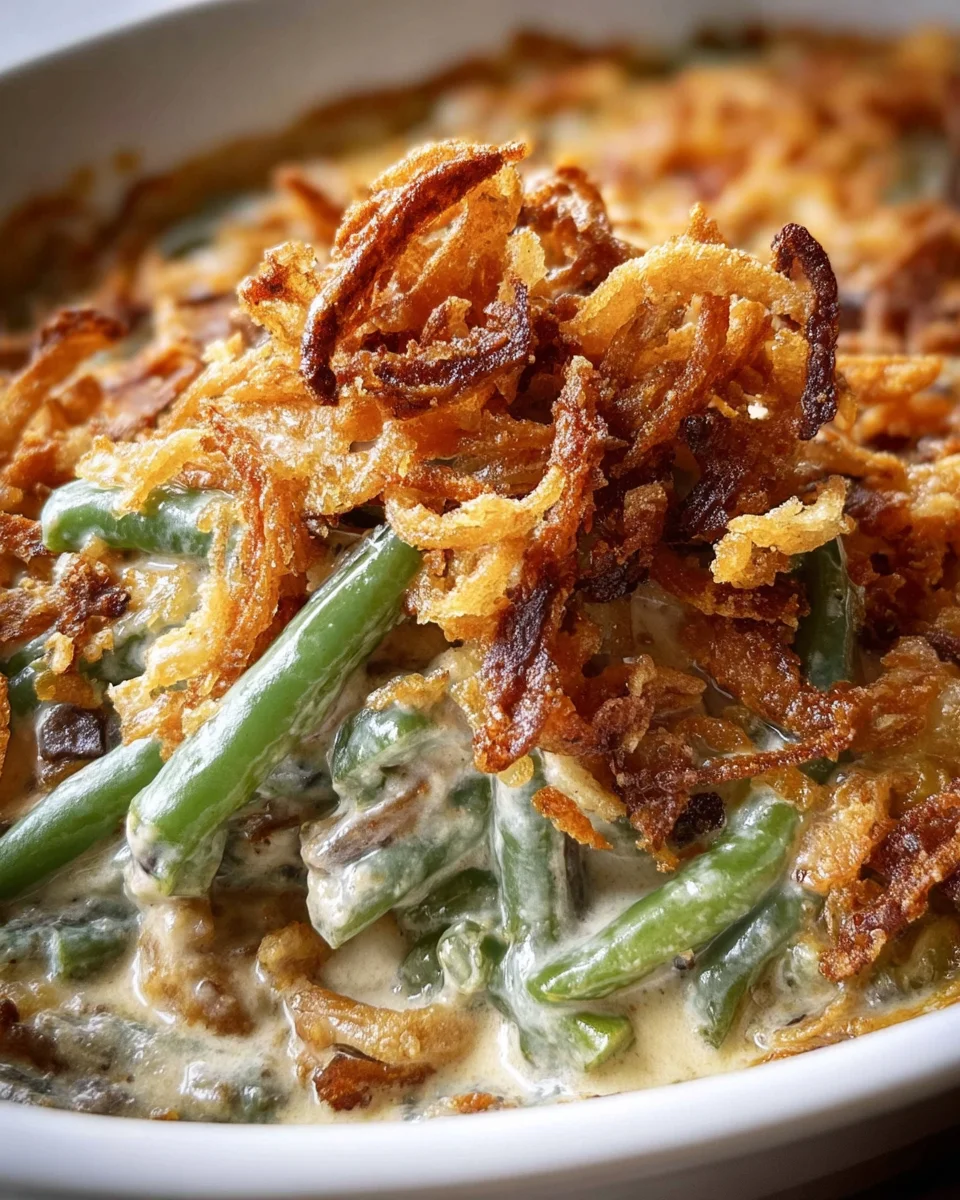 Irresistible Campbells Green Bean Casserole Recipe