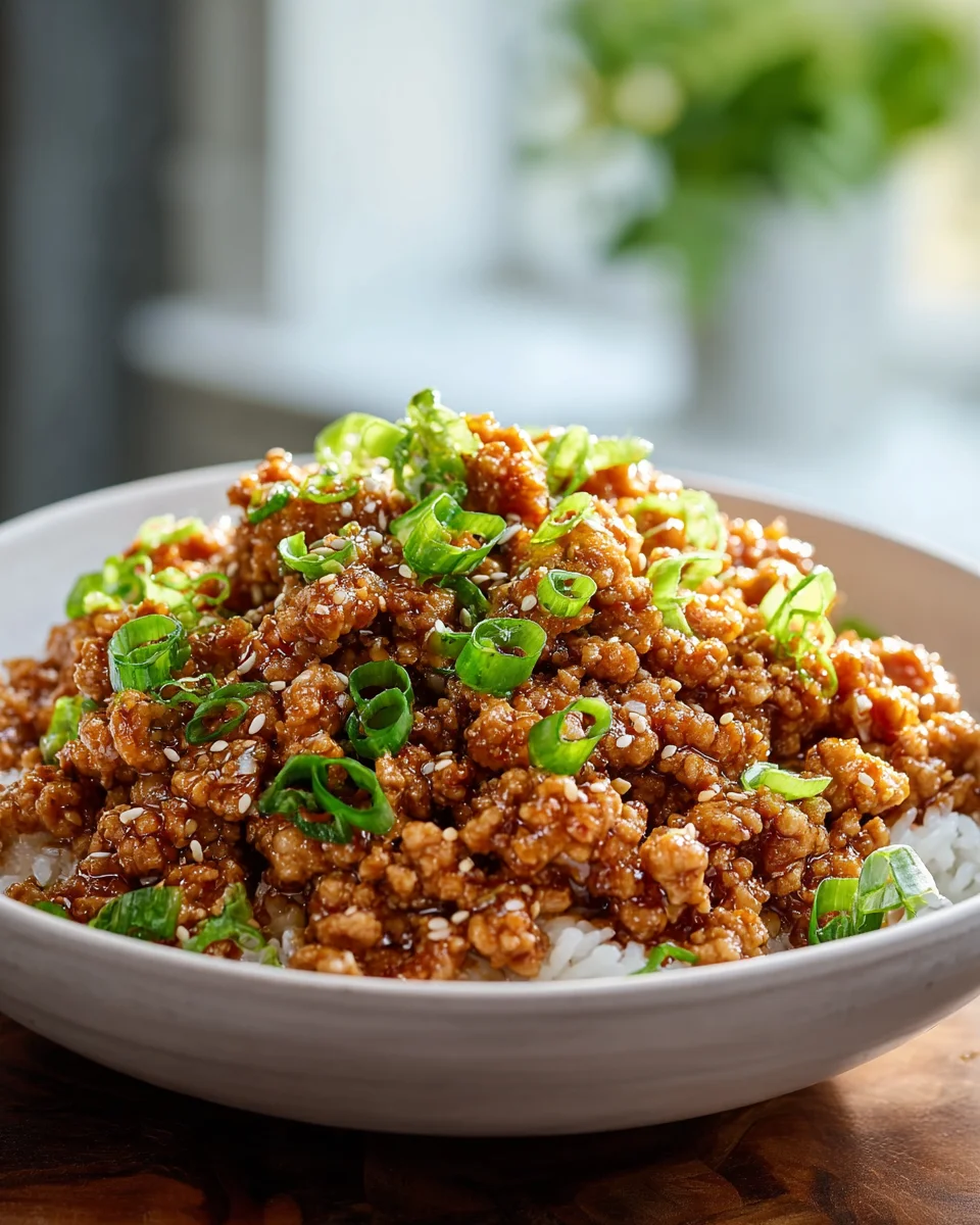 Honey Garlic Ground Turkey: Easy & Flavorful Dinner!
