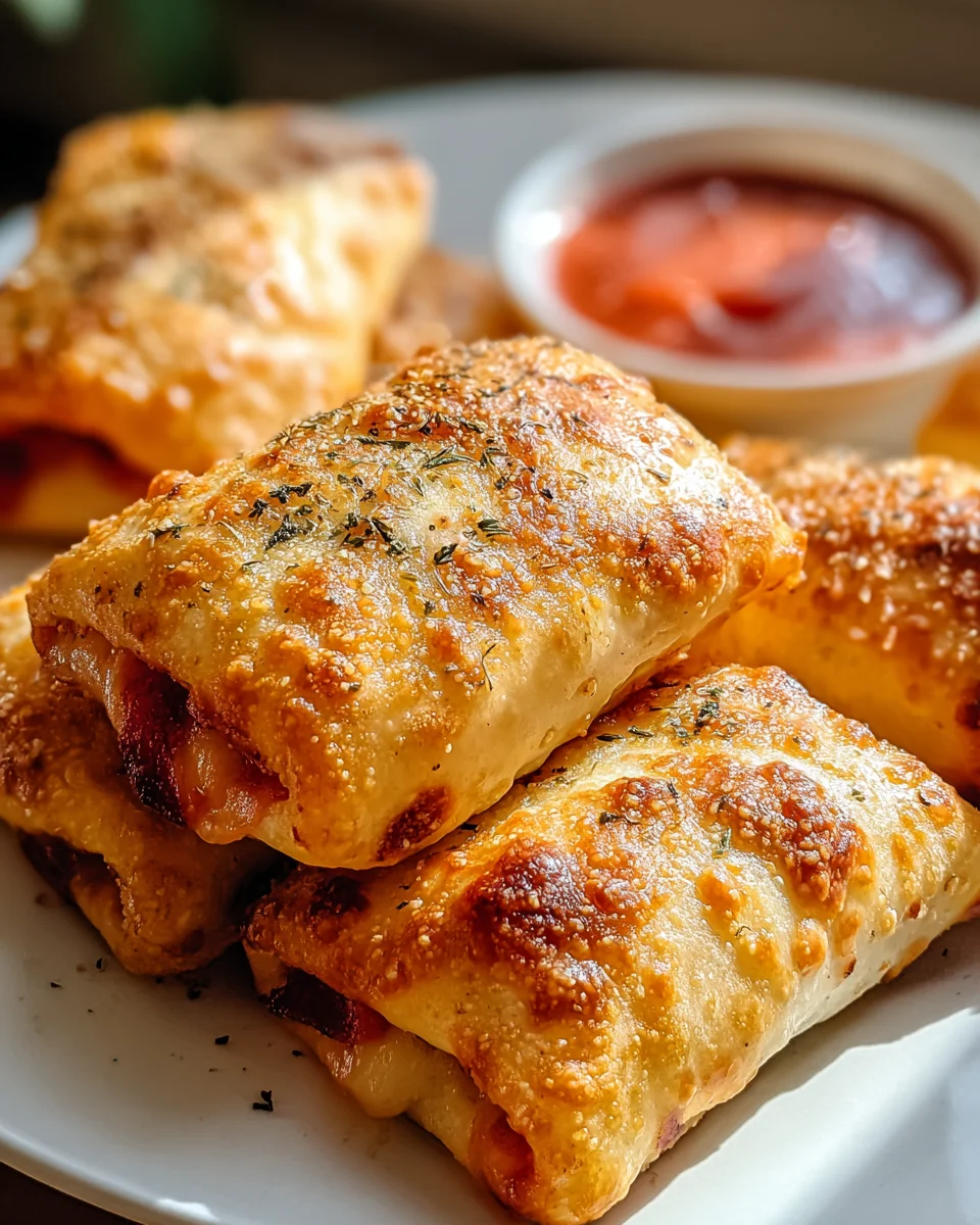 Air Fryer Pizza Rolls: Crispy, Golden & Delicious Delight!