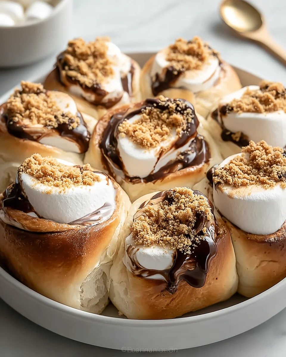 Warm S'mores Rolls Recipe: Gooey & Delicious Dessert!