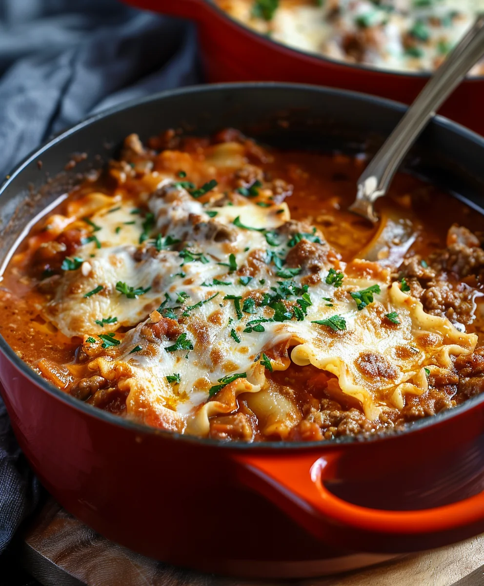 One Pot Lasagna Soup: Comforting, Easy Weeknight Family Dinner