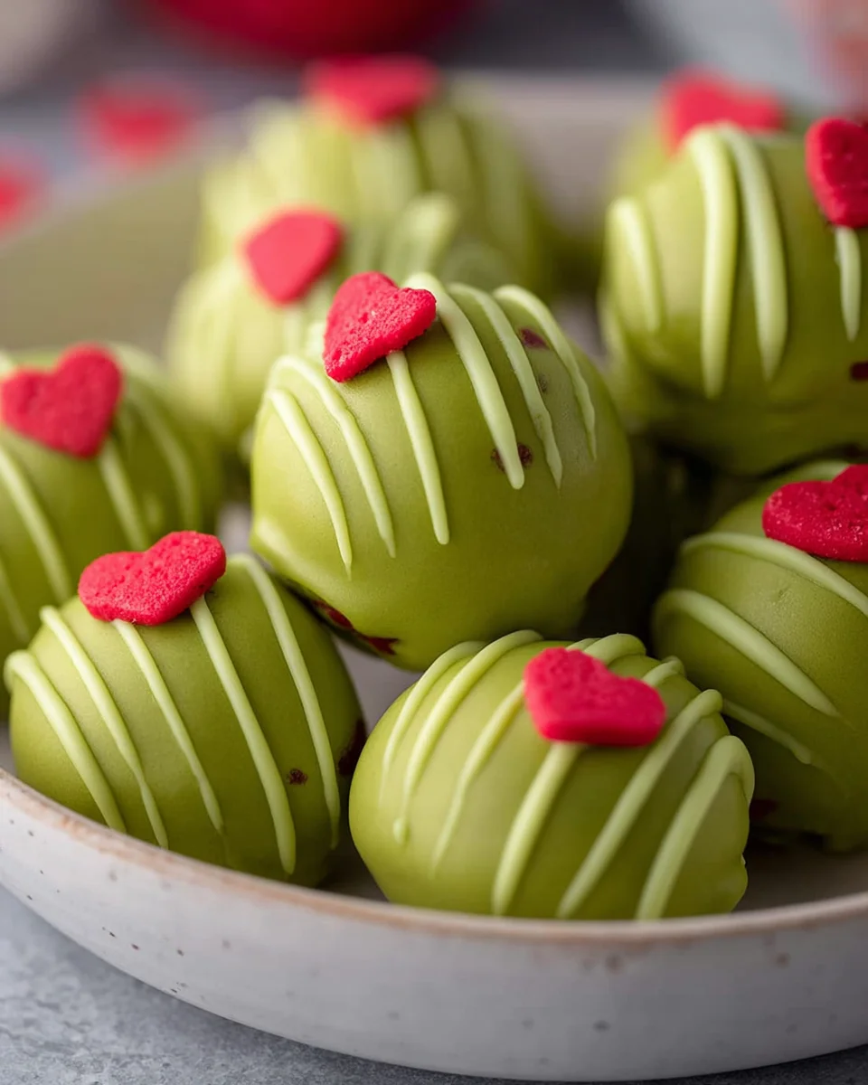 Grinch Oreo Truffles: Easy No-Bake Holiday Treat!