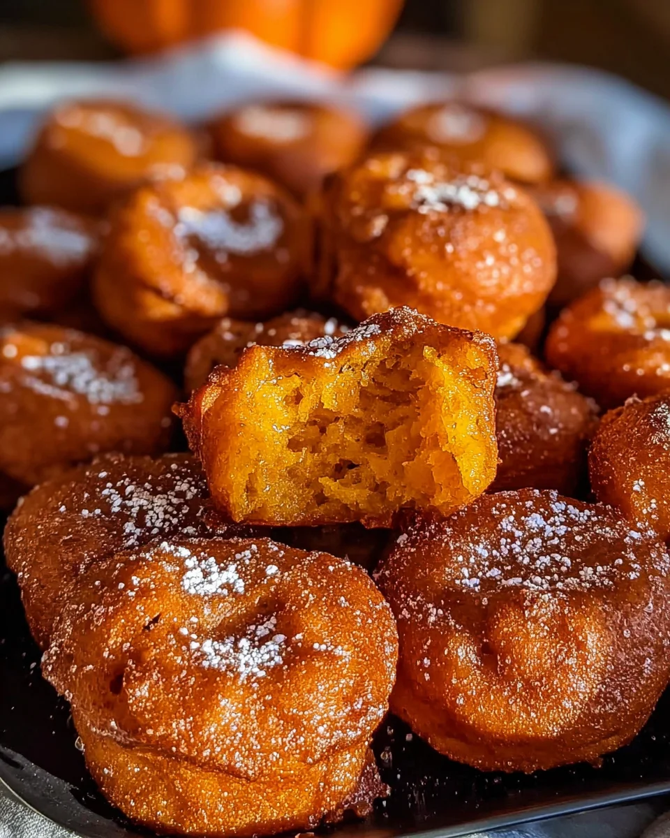 Baked Pumpkin Fritter Bites: Easy & Delicious Fall Treat!