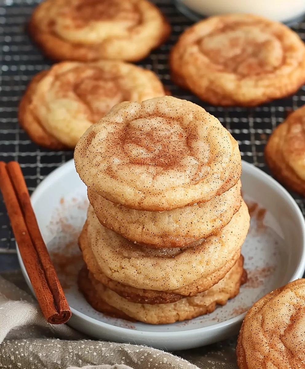 Amazing Apple Snickerdoodles: Cinnamon Sugar Cookie Perfection