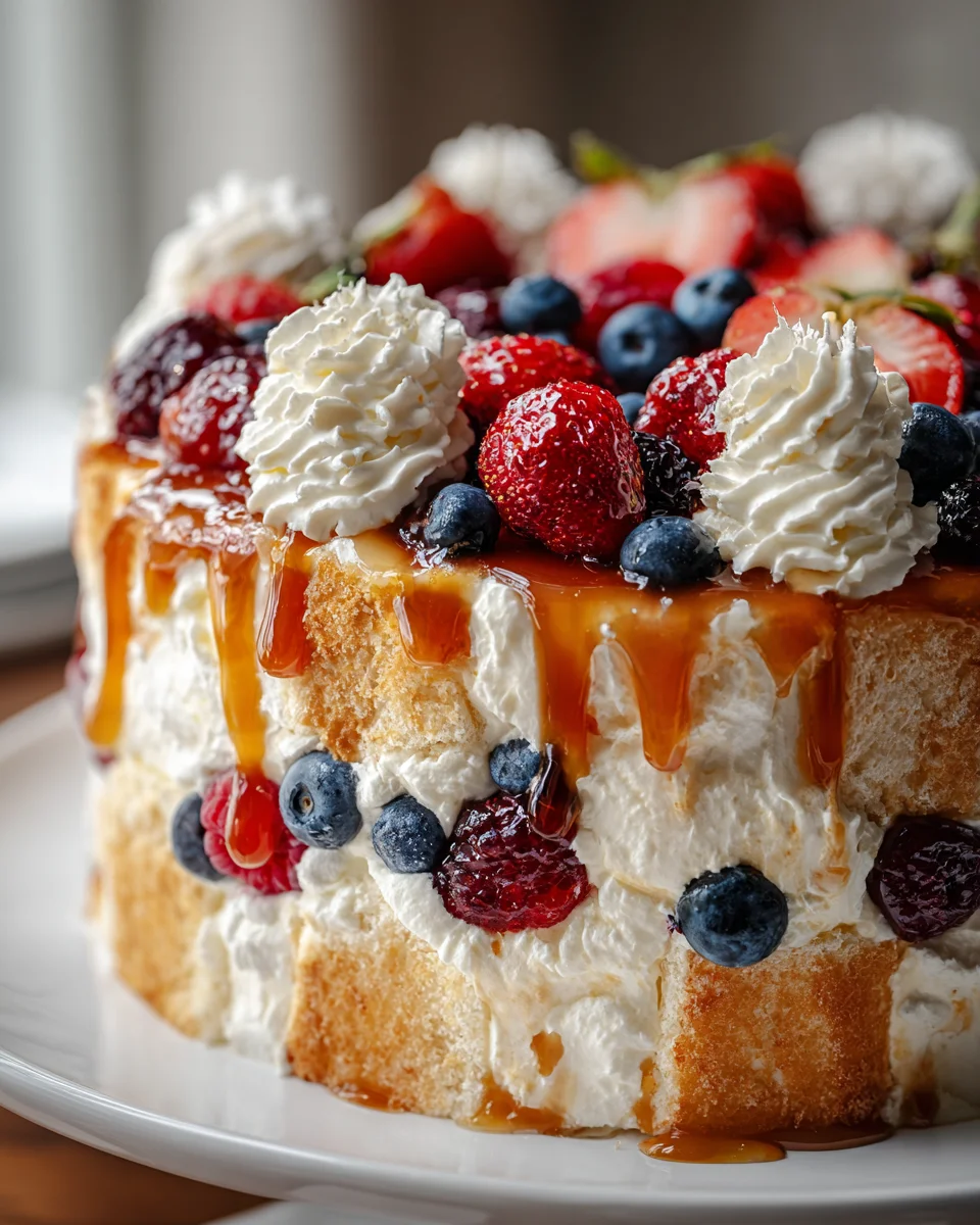 Heaven On Earth Cake: Quick No Bake Recipe for Easy Dessert