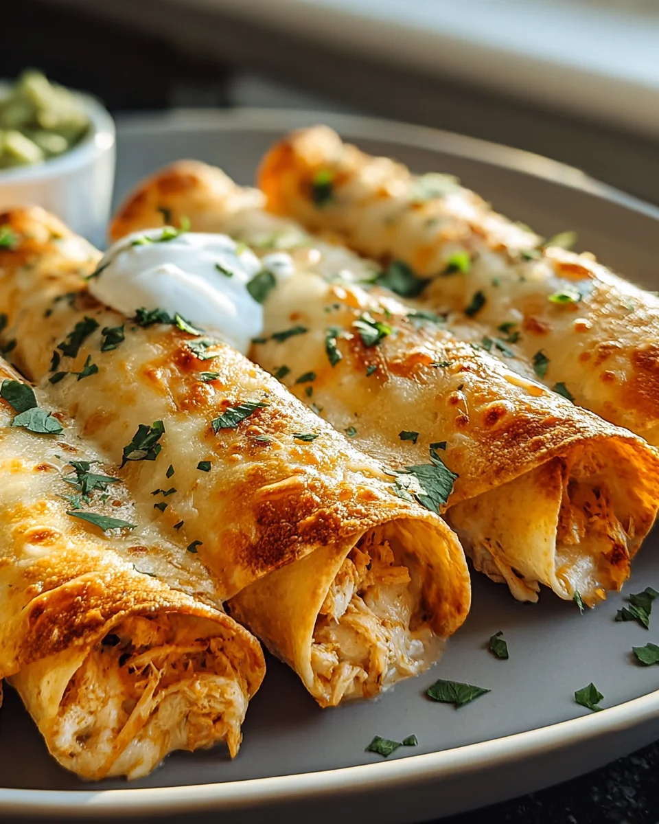 Crispy Chicken Taquitos: Quick, Easy, & Irresistible!