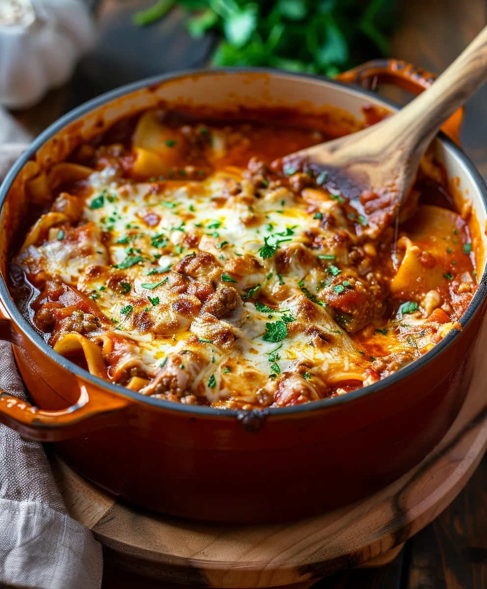 Hearty One Pot Lasagna Soup – Your New Favorite Family Dinner