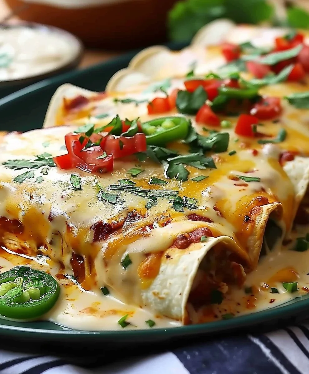 Jalapeño Popper Chicken Enchiladas: The Ultimate Cheesy Dish!