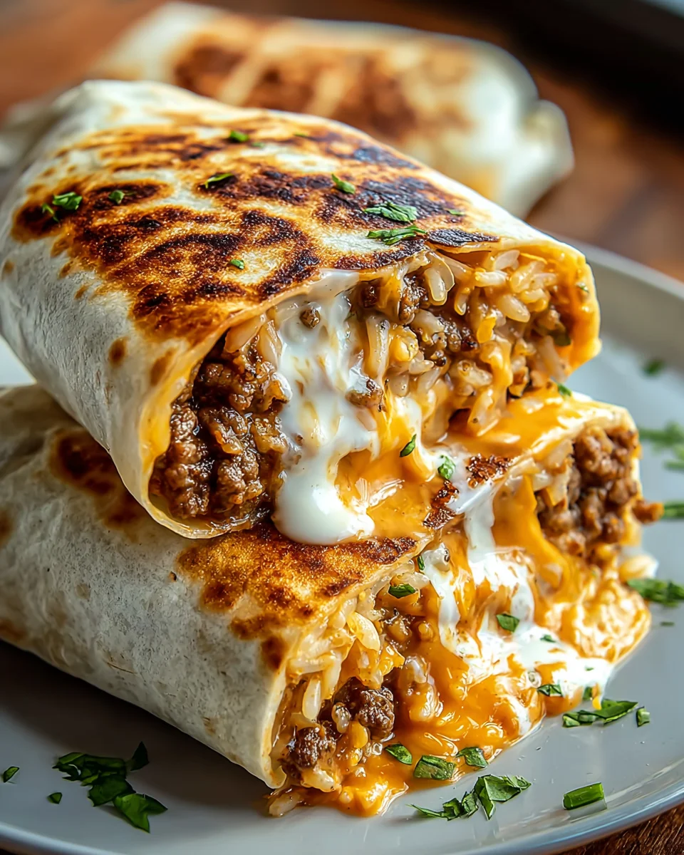Easy Grilled Cheese Burrito Recipe – Crispy & Cheesy Perfection!