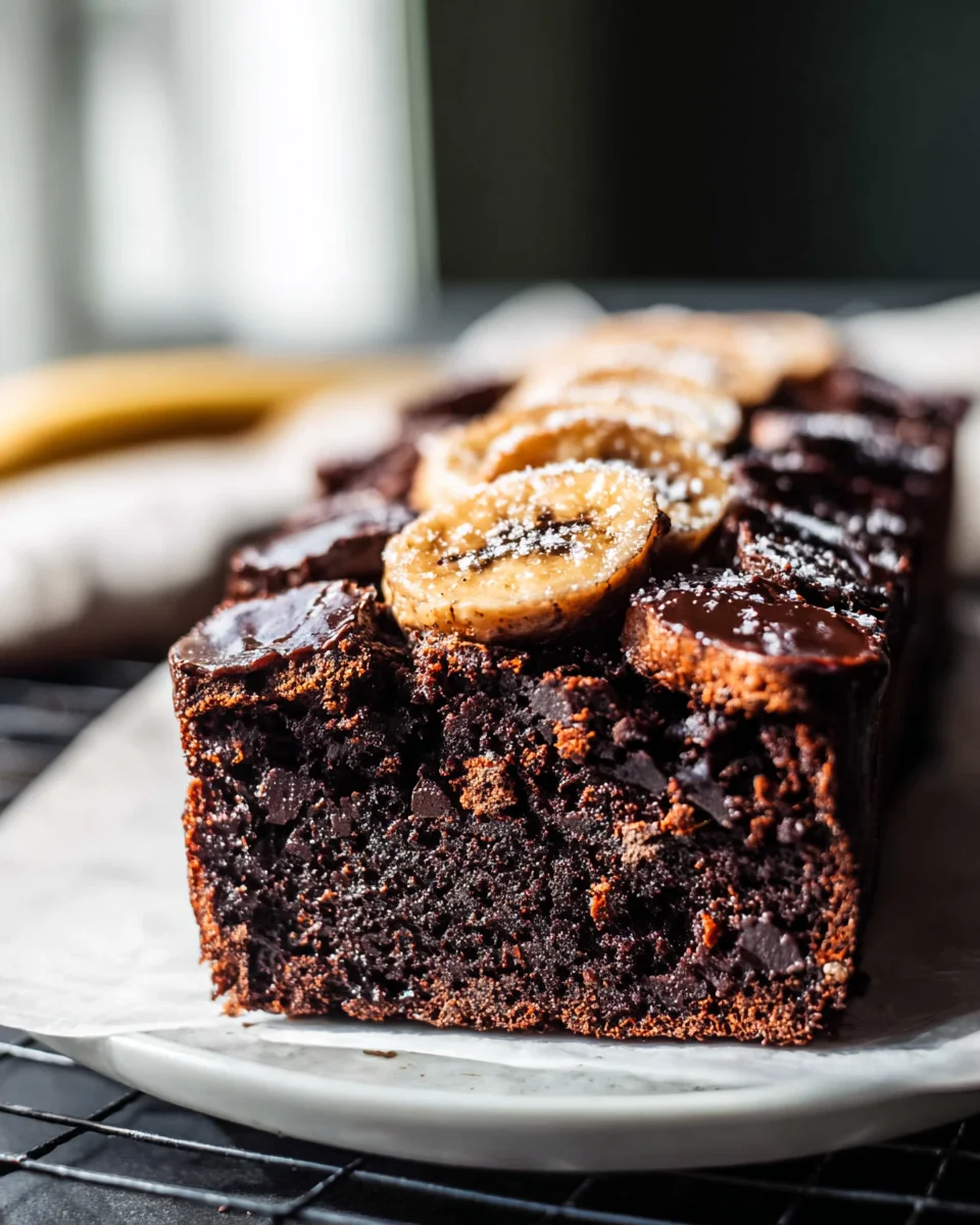 Rich Chocolate Espresso Banana Bread for Coffee Lovers
