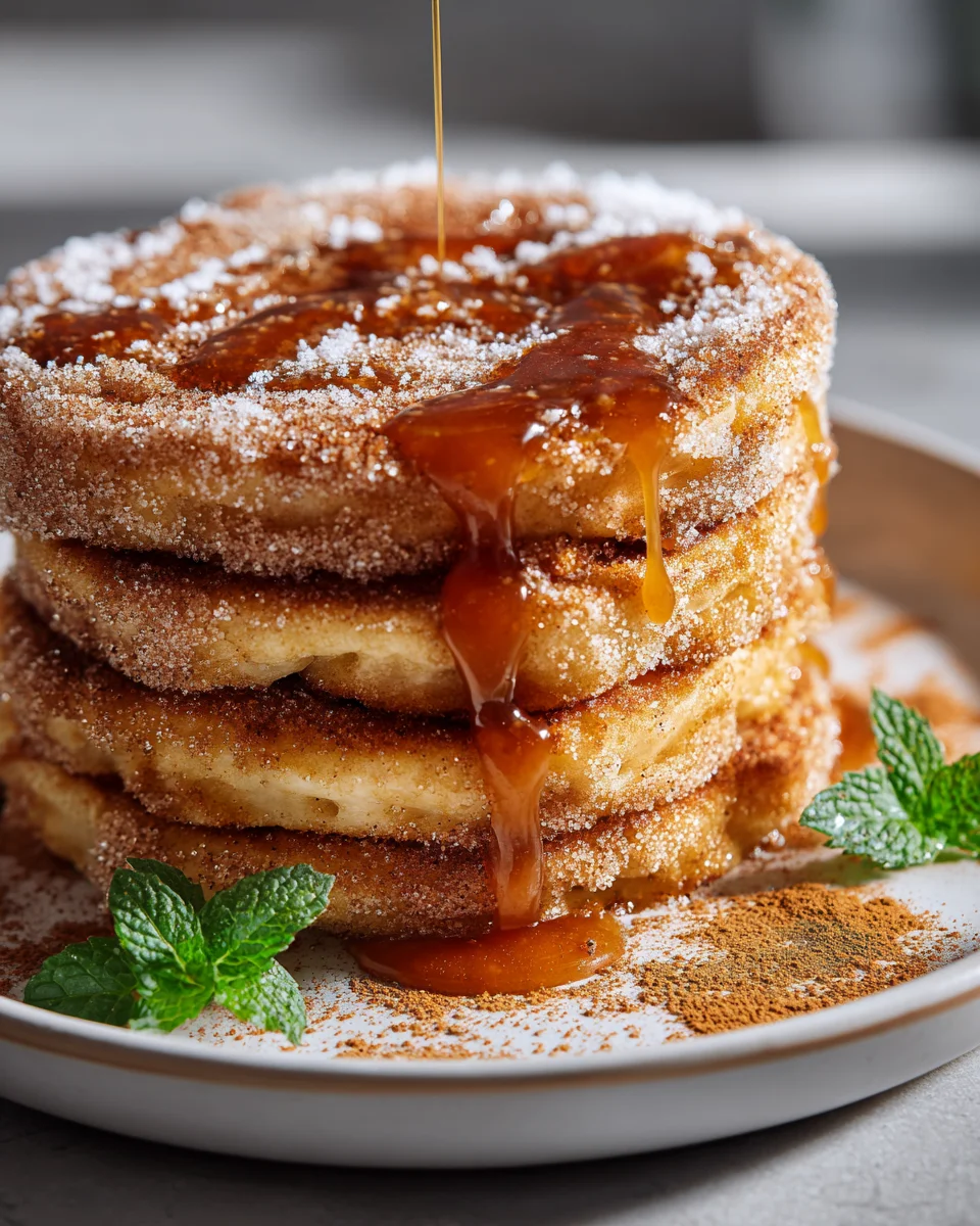 Spanish Churro Pancakes: A Sweet Breakfast Treat!