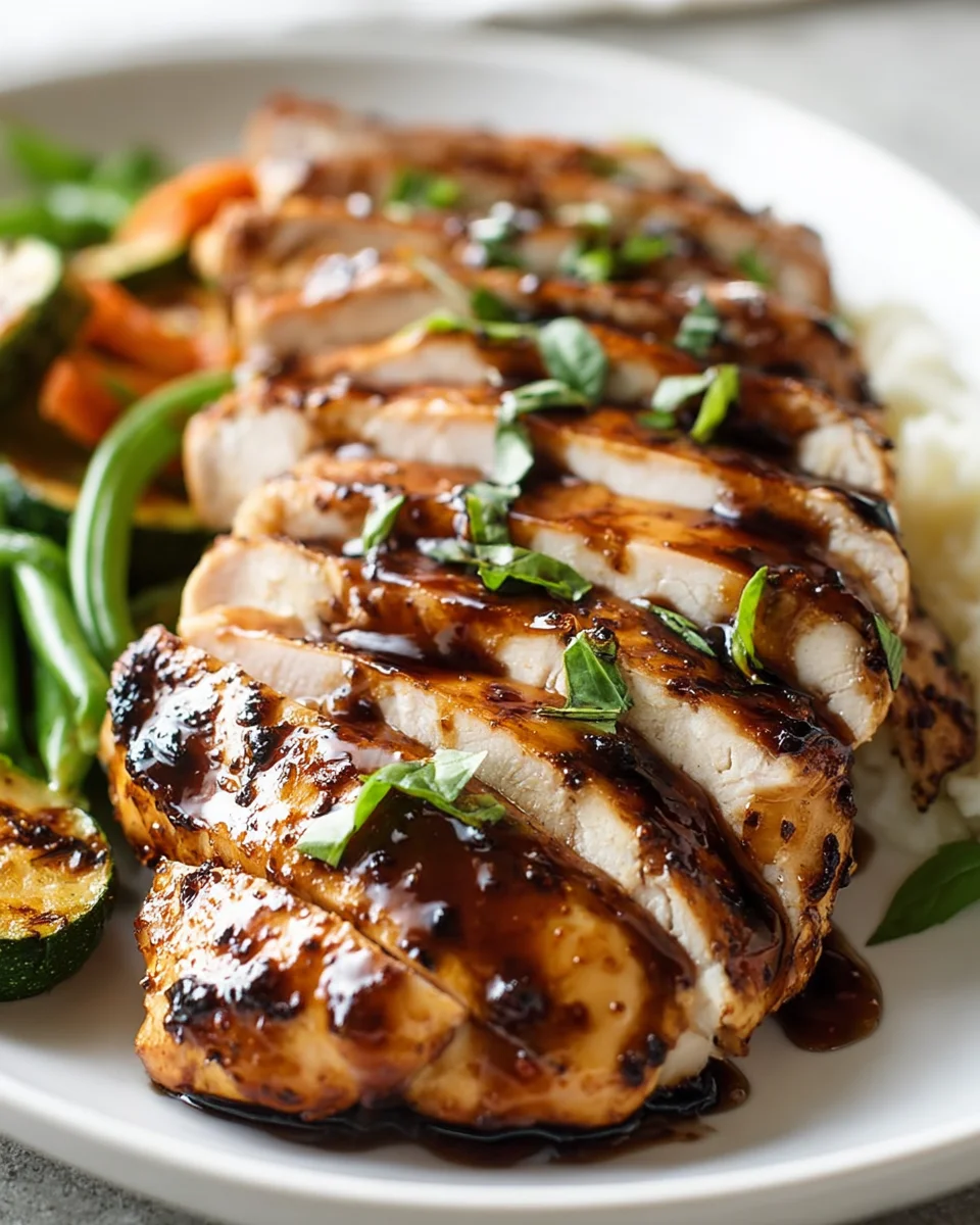 Balsamic Baked Chicken Breast: Easy & Healthy Dinner