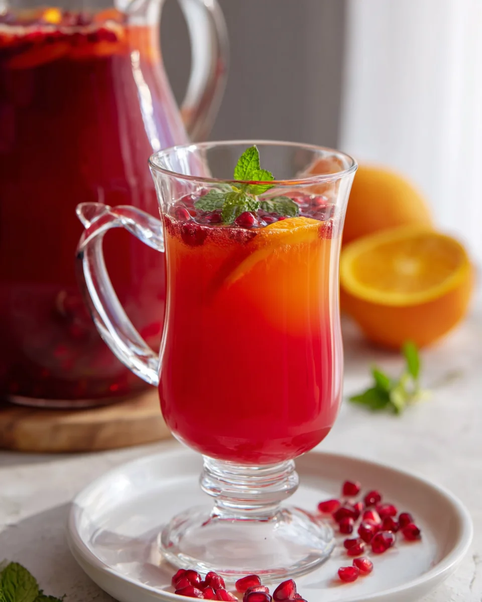 Festive Christmas Punch Recipe: Delightful Non-Alcoholic Treat!