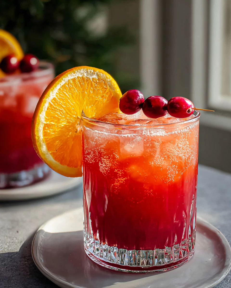 Refreshing Cranberry Orange Mocktail Recipe for All Occasions