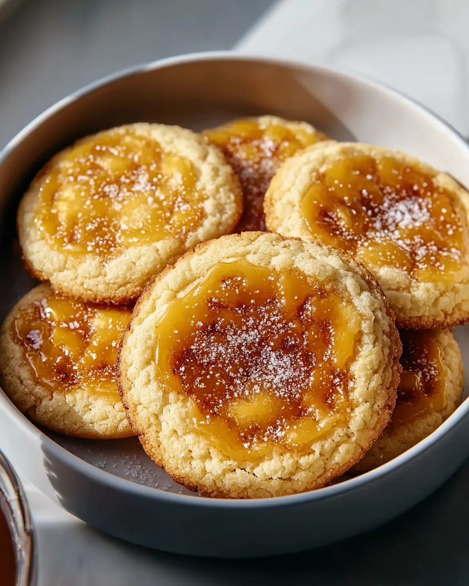 Irresistible Creme Brulee Cookies: A Sweet Delight Recipe
