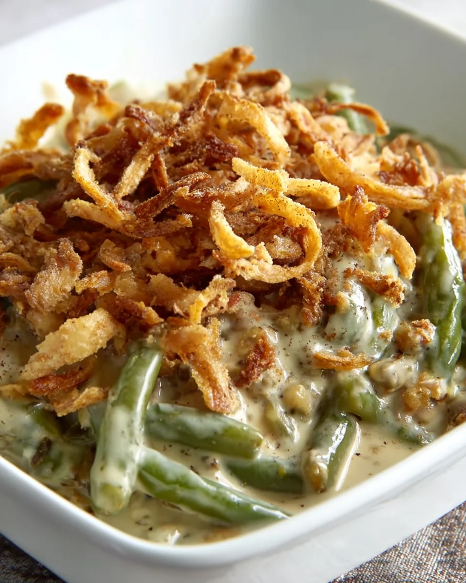 Delicious Classic Green Bean Casserole Recipe to Try Today!