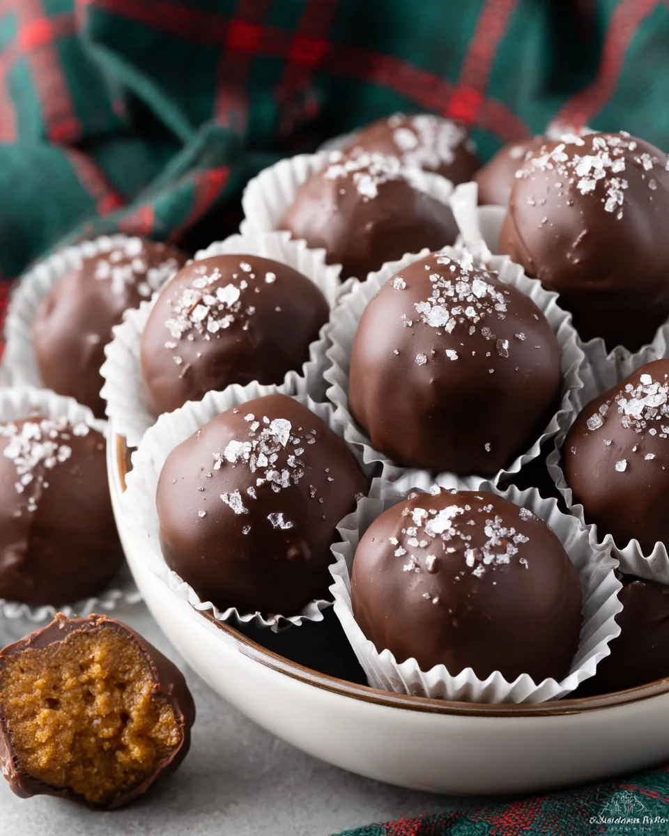 Delicious Spekulatius Kugeln Pralines for a Festive Christmas