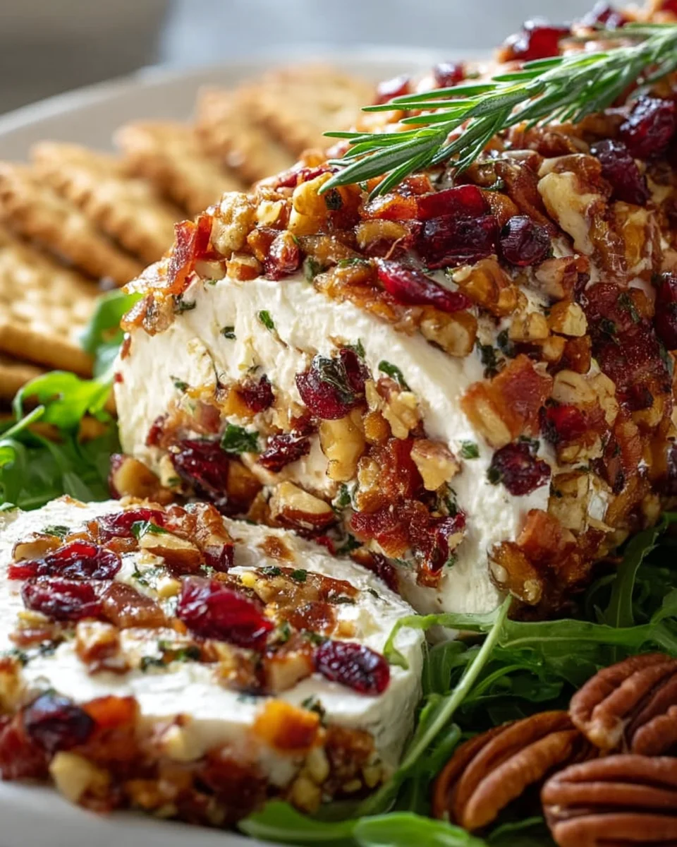 Million Dollar Beef Bacon Goat Cheese Appetizer Log Recipe