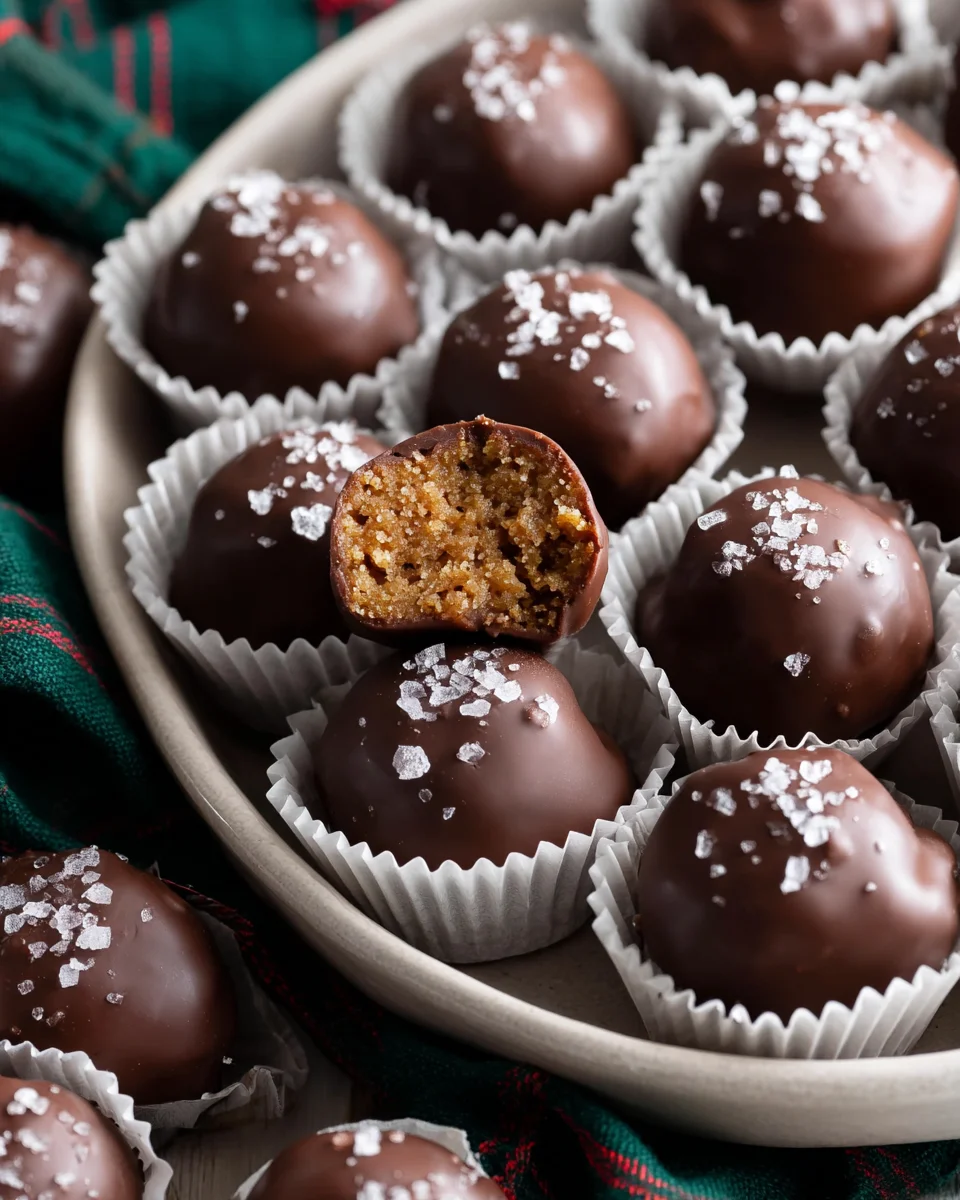Delicious Spekulatius Kugeln Pralines for a Festive Christmas