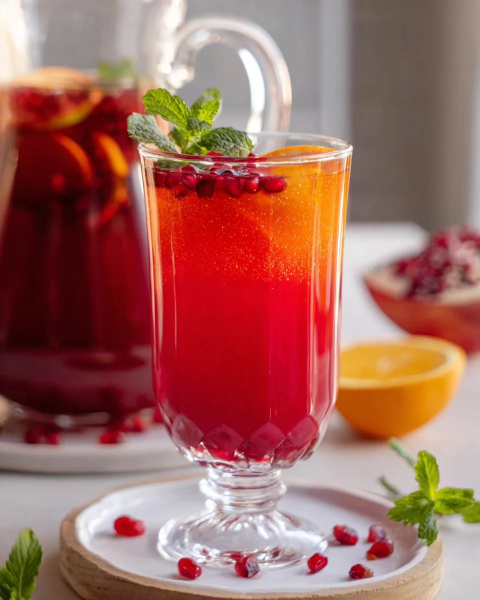 Festive Christmas Punch Recipe: Delightful Non-Alcoholic Treat!