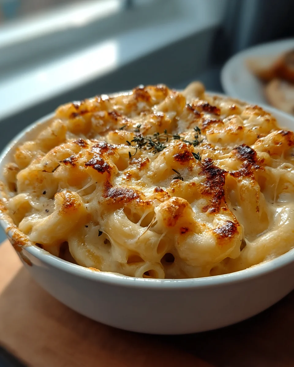 Savory French Onion Soup Mac and Cheese Recipe Delight