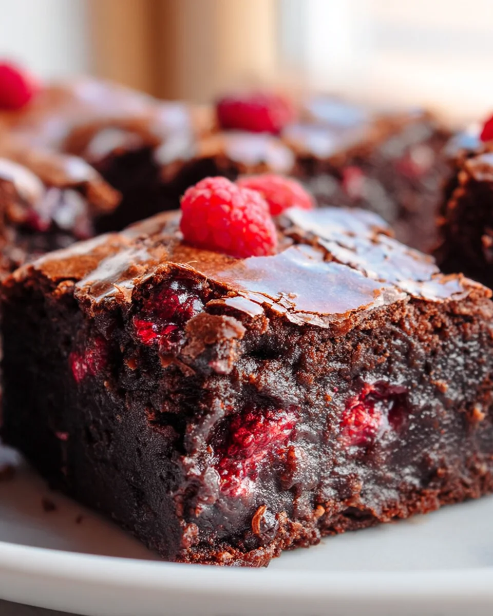 Raspberry Brownies: The Ultimate Fudgy & Fruity Dessert!