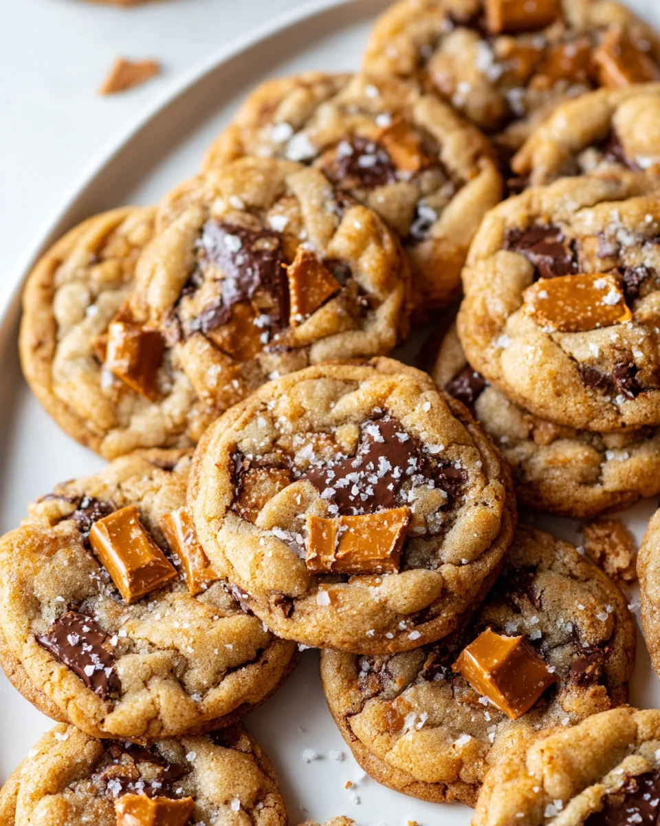 Delicious Toffee Cookies: Chewy, Buttery Perfection!