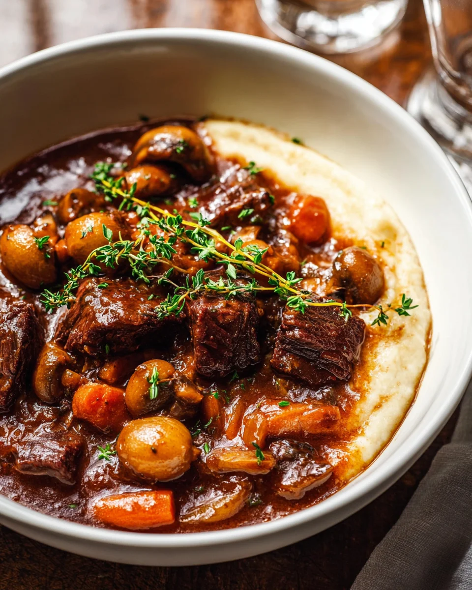 Classic Beef Bourguignon: A Hearty French Delight Recipe