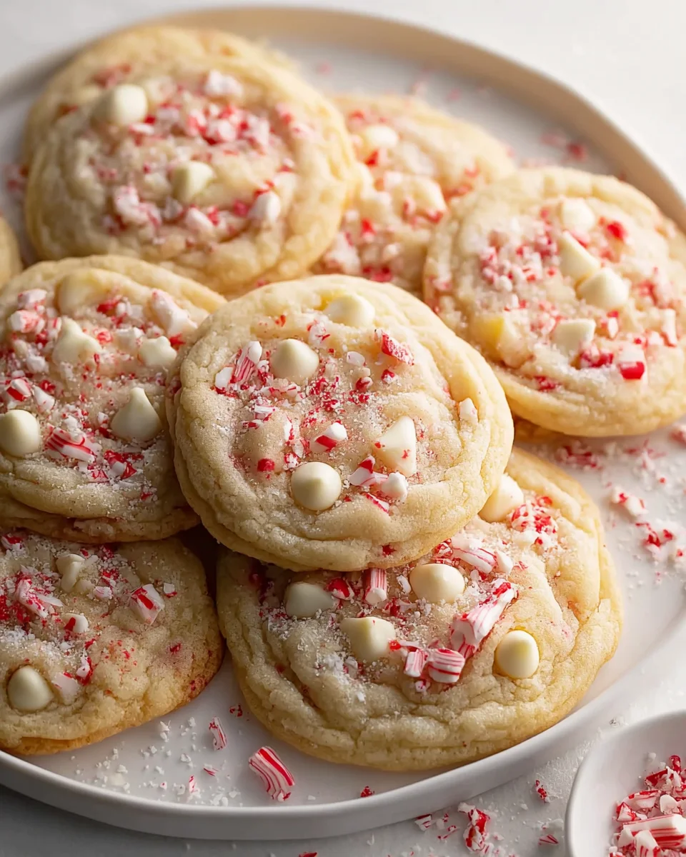Delicious White Chocolate Peppermint Cookies Recipe to Try!
