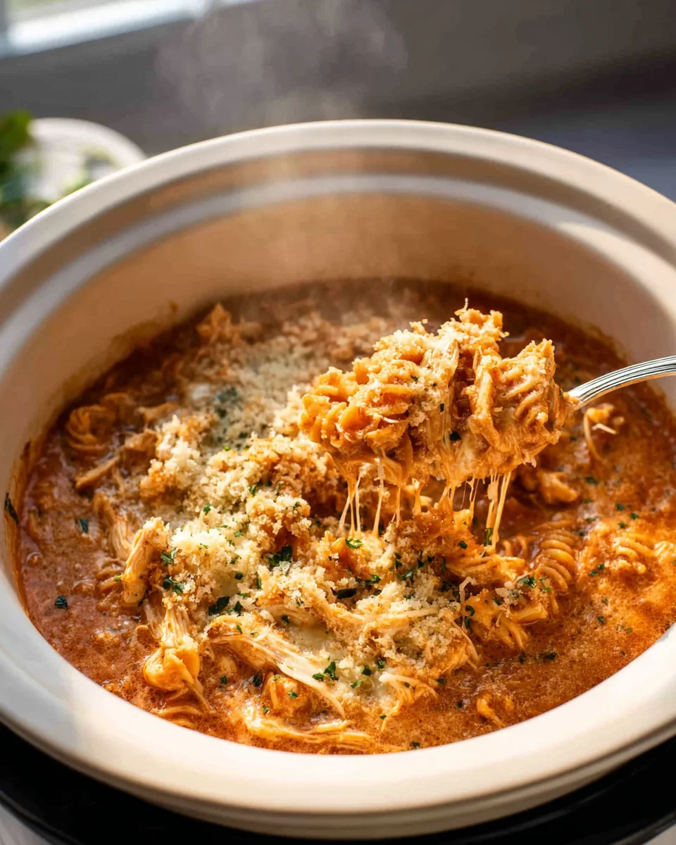 Best Crockpot Chicken Parmesan Soup | Simple Comfort Food