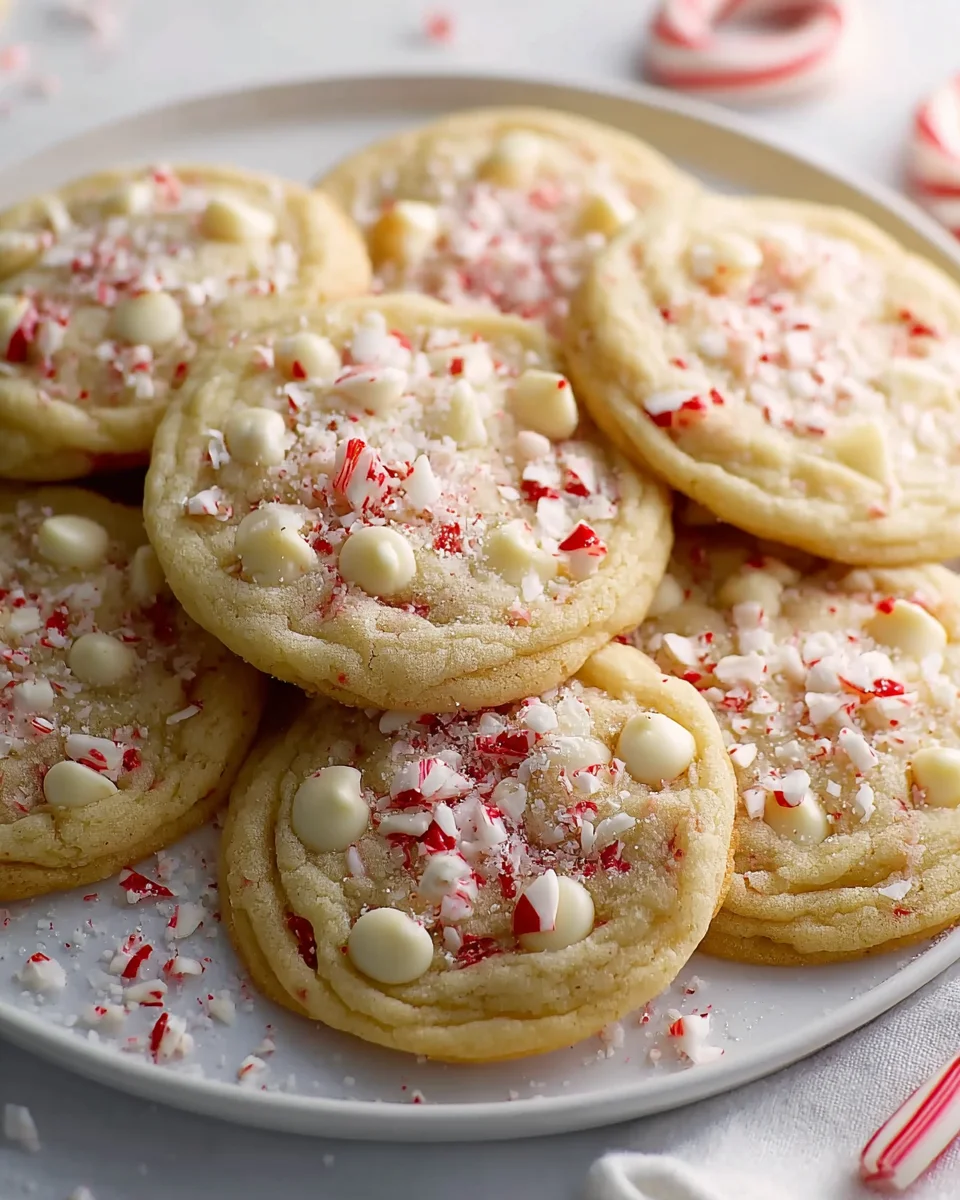 Delicious White Chocolate Peppermint Cookies Recipe to Try!