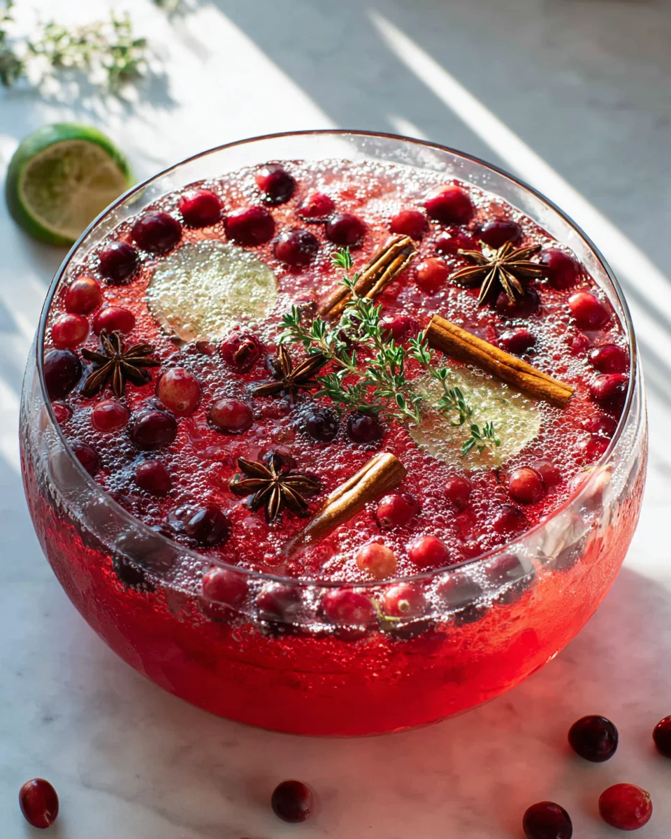 Festive Non-Alcoholic Christmas Punch Recipe for Everyone!