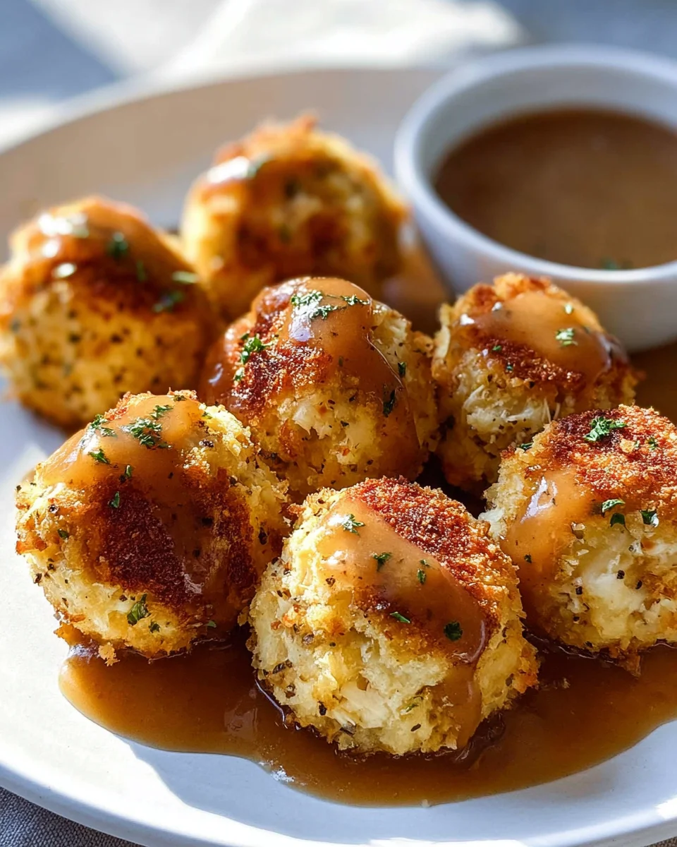 Delicious Turkey Stuffing Balls: A Perfect Holiday Treat!