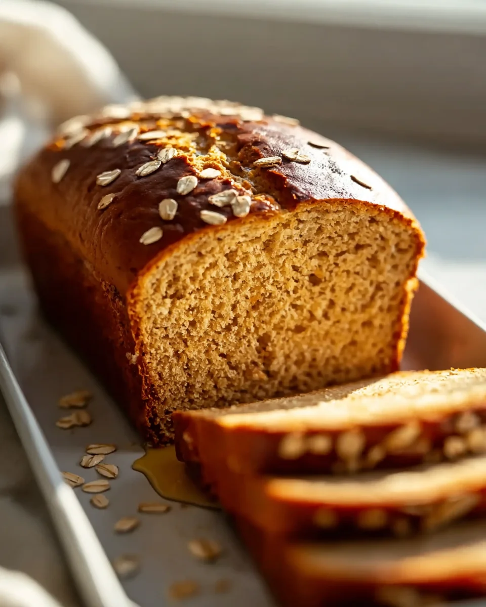 Homemade Honey Cinnamon Oatmeal Bread: Easy & Delicious!