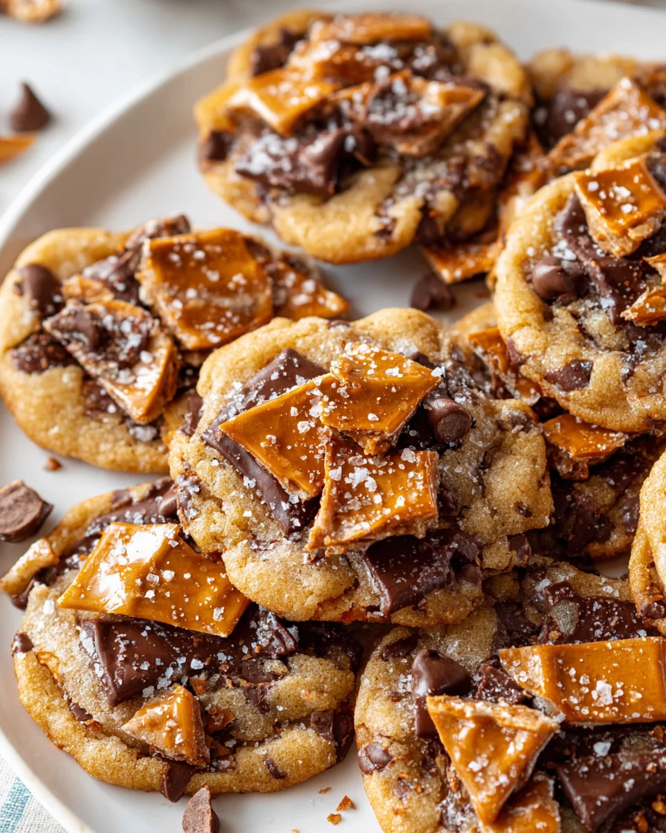 Irresistible Toffee Cookies Recipe for Sweet Indulgence