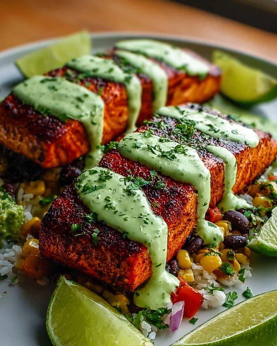 Cajun Salmon Avocado Lime Recipe - Zesty & Delicious Dish!