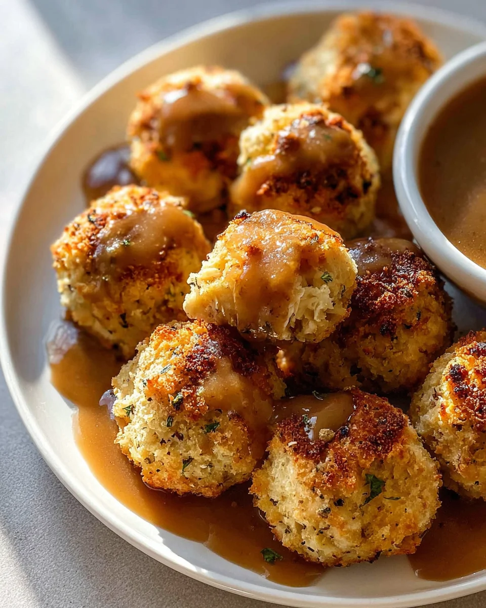 Delicious Turkey Stuffing Balls: A Perfect Holiday Treat!