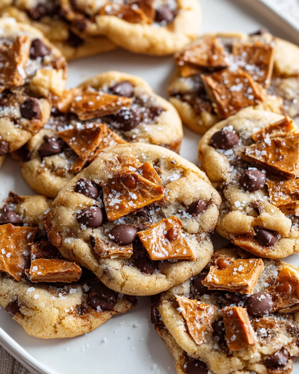 Irresistible Toffee Cookies Recipe for Sweet Indulgence