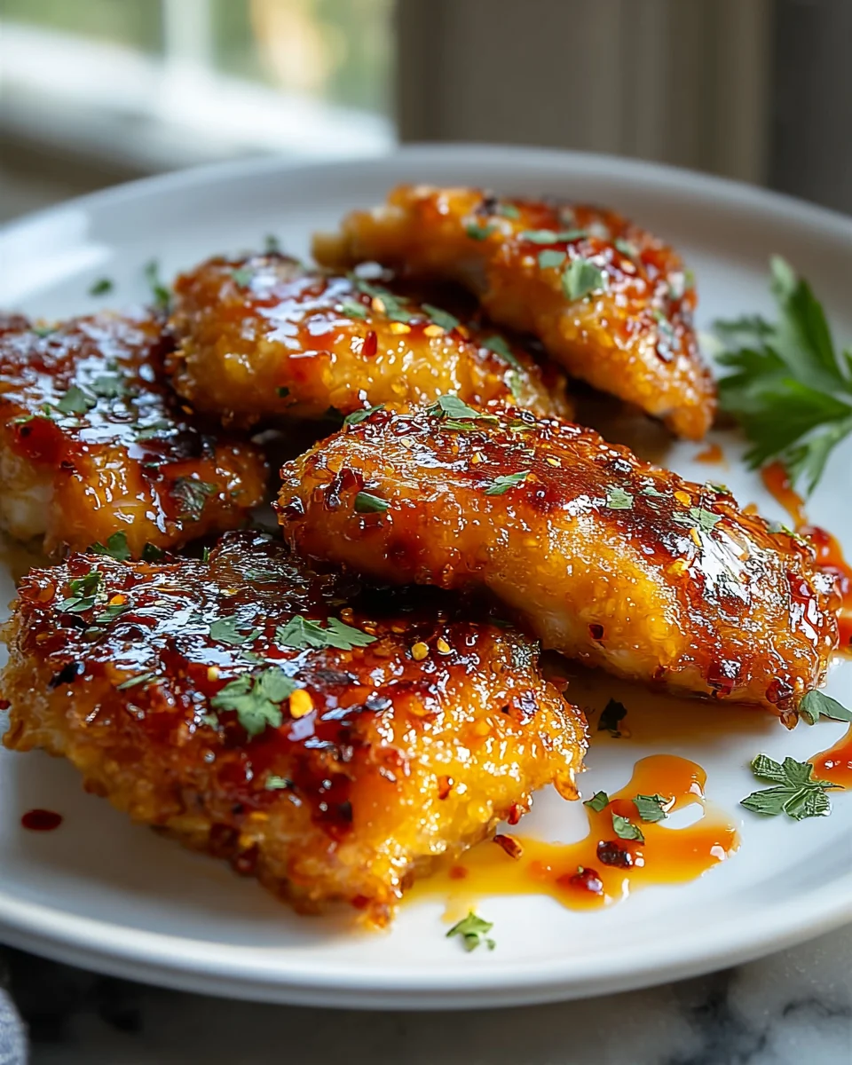 Best Crispy Baked Hot Honey Chicken - Easy Weeknight Meal