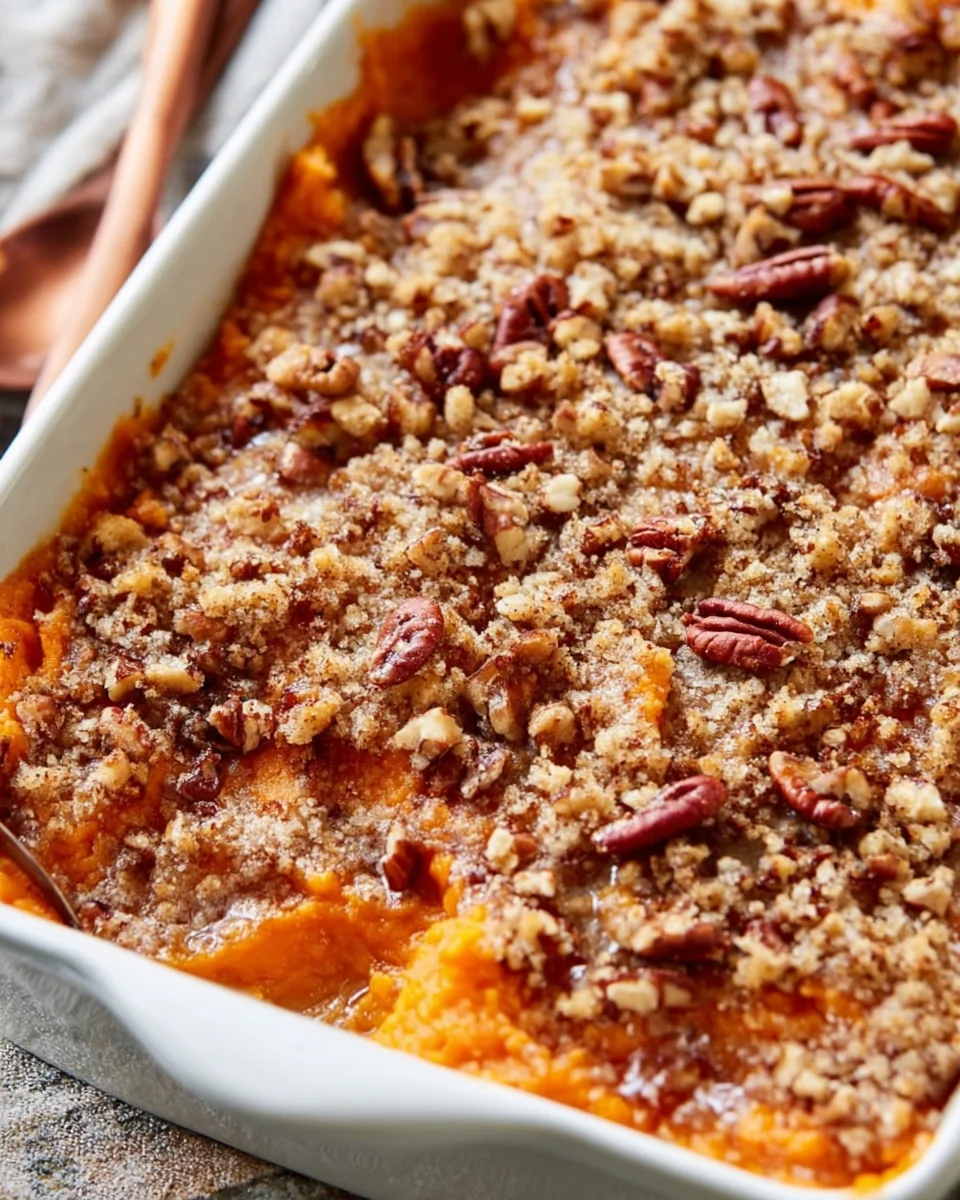 Best Ina Garten Sweet Potato Casserole with Pecans Recipe