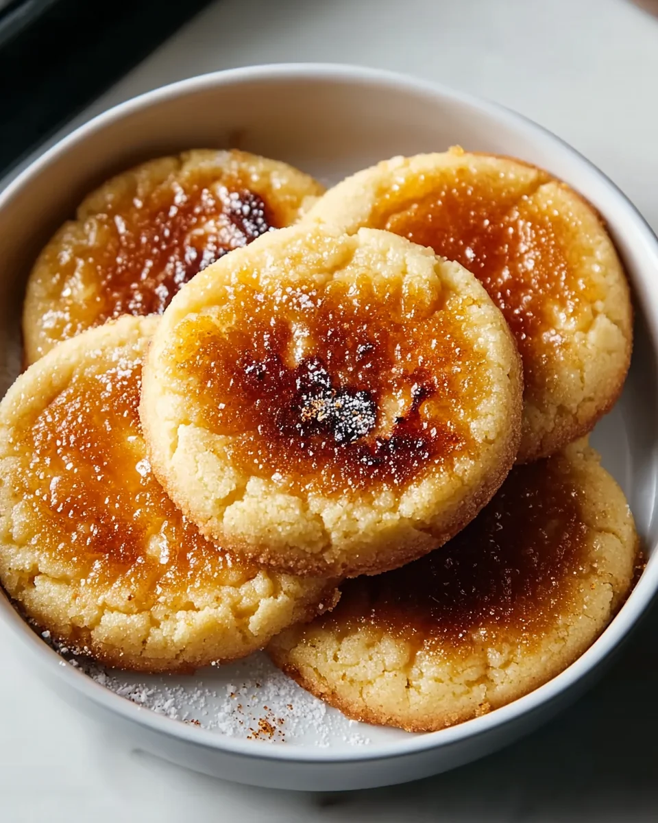 Irresistible Creme Brulee Cookies: A Sweet Delight Recipe