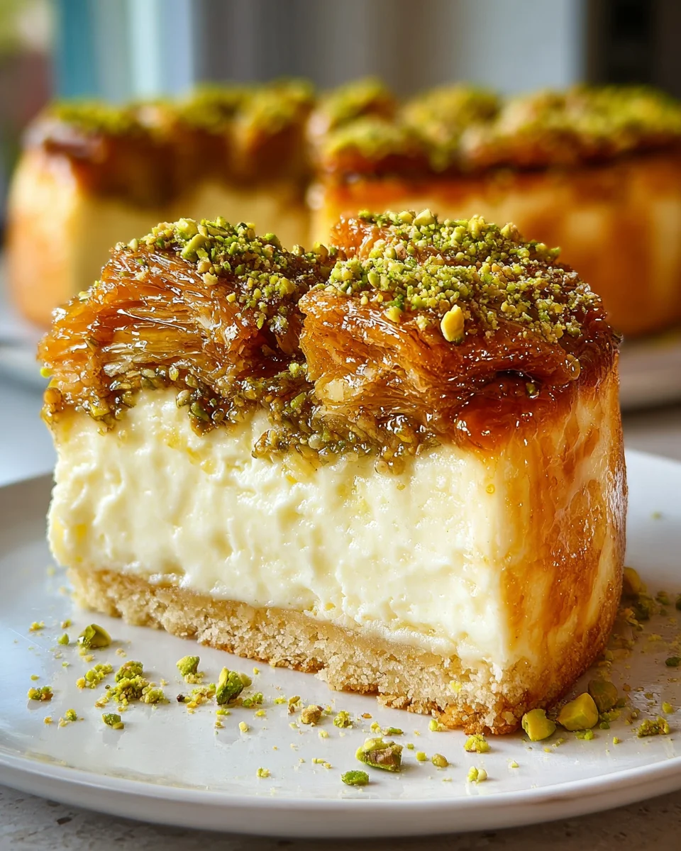 Baklava Pistachio Cheesecake: A Decadent Dessert Delight