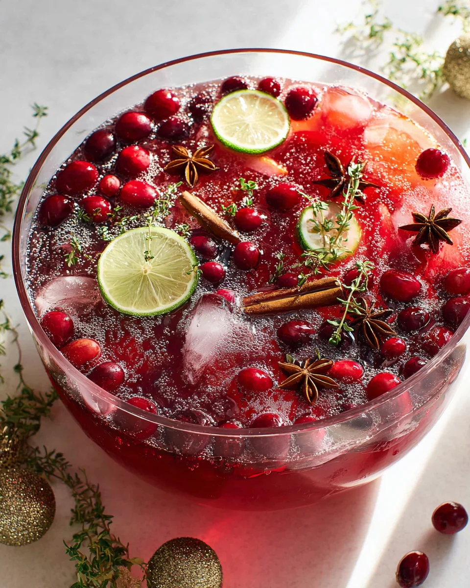 Festive Non-Alcohol Alternative Christmas Punch Recipe