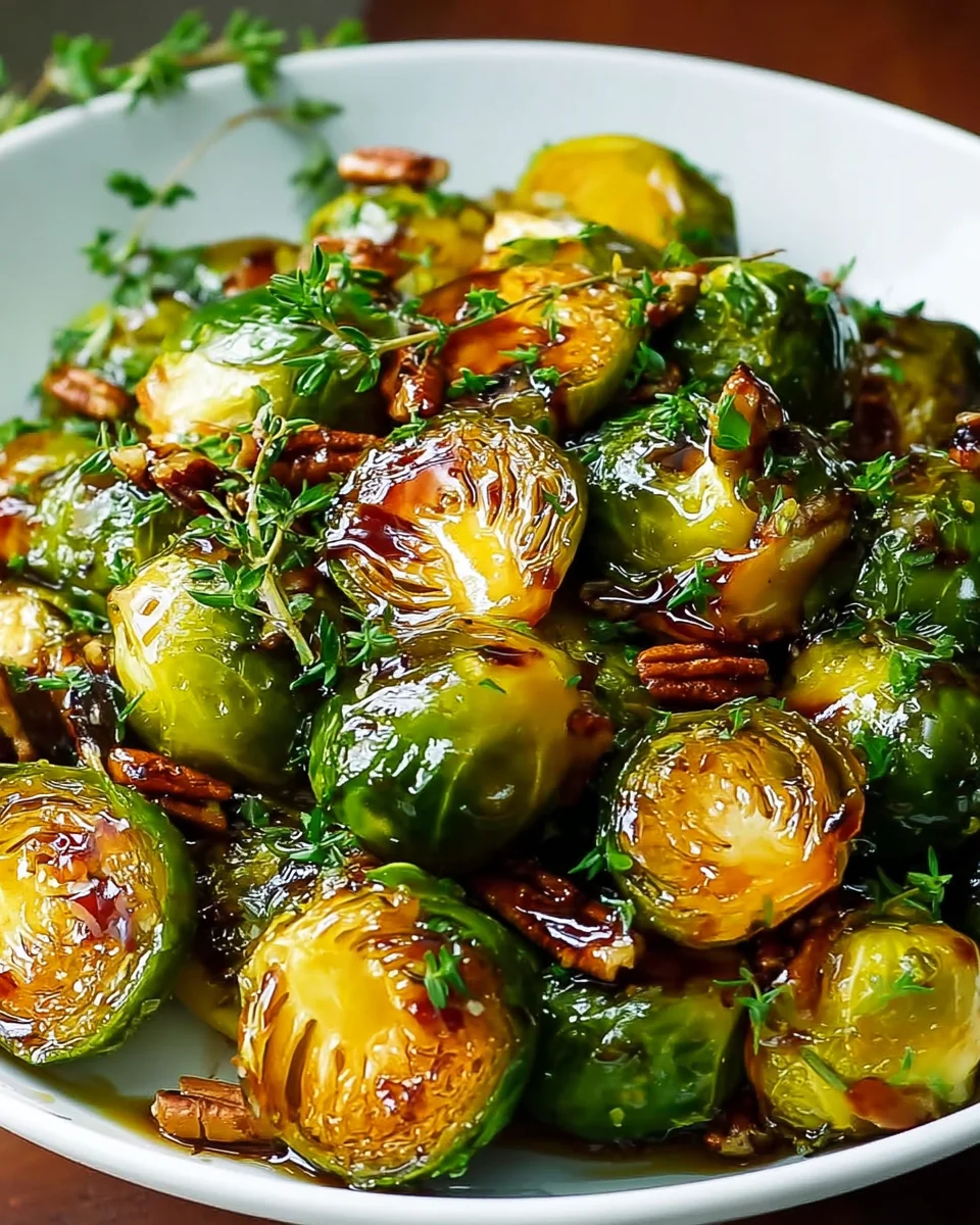 Honey Balsamic Brussels Sprouts: Easy & Delicious Recipe