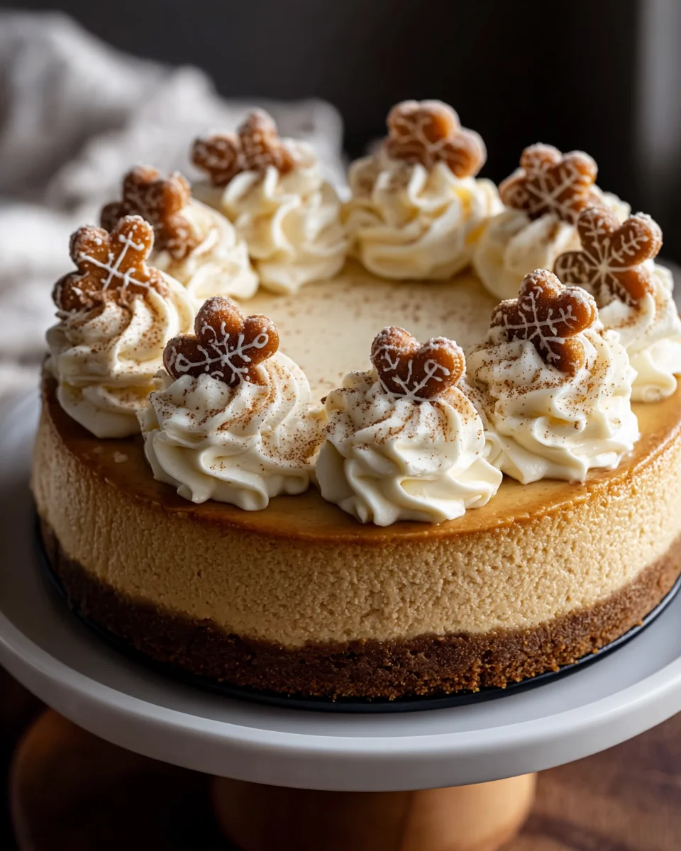 NA Gingerbread Cheesecake: A Festive Holiday Delight!
