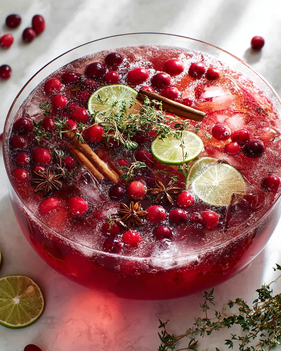 Festive Non-Alcohol Alternative Christmas Punch Recipe
