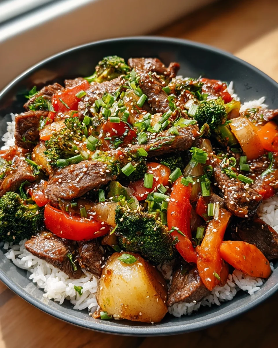 Easy Blackstone Cowboy Beef Stir Fry Recipe in Simple Steps