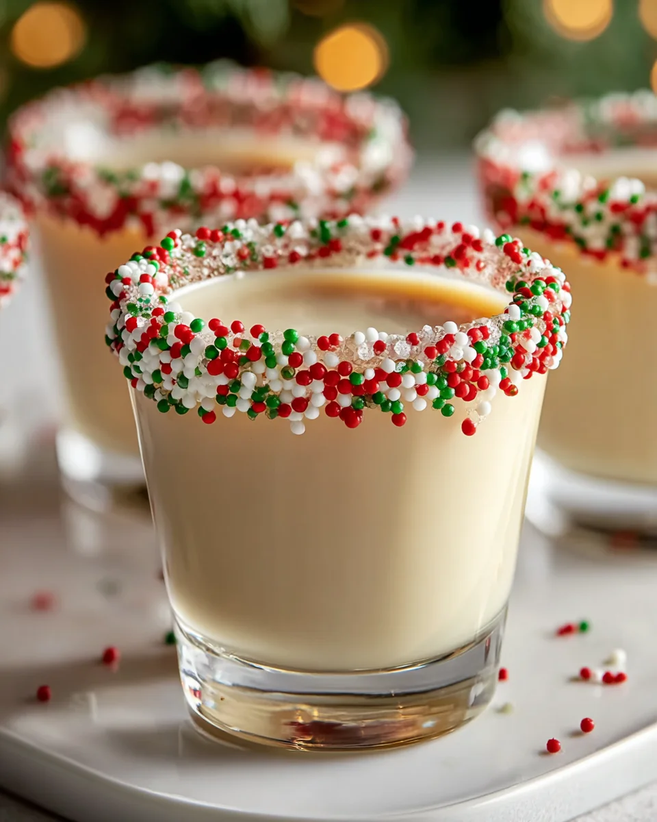 Christmas Sugar Cookie Shots Recipe – Perfect Holiday Treat!
