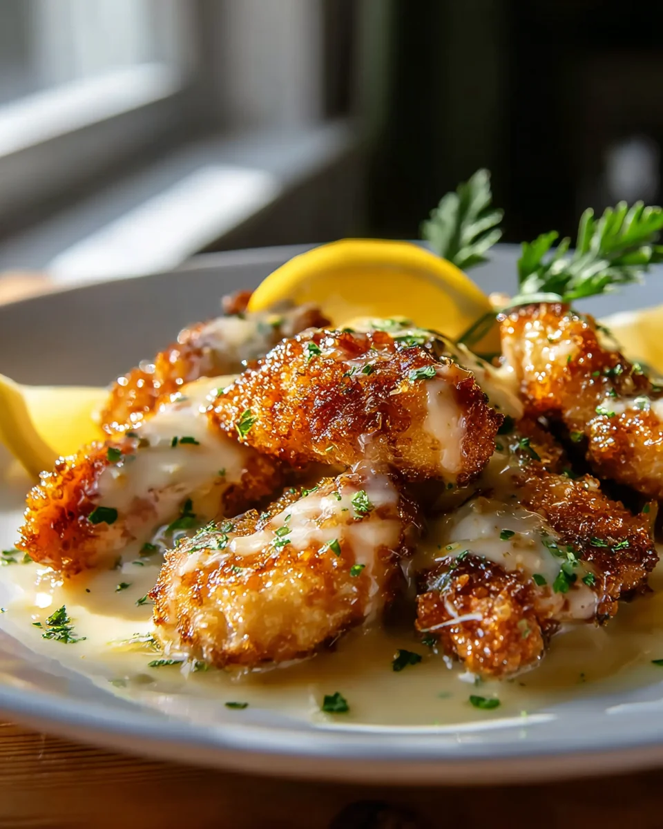 Zesty Lemon Pecorino Crispy Chicken Recipe for Flavor Lovers