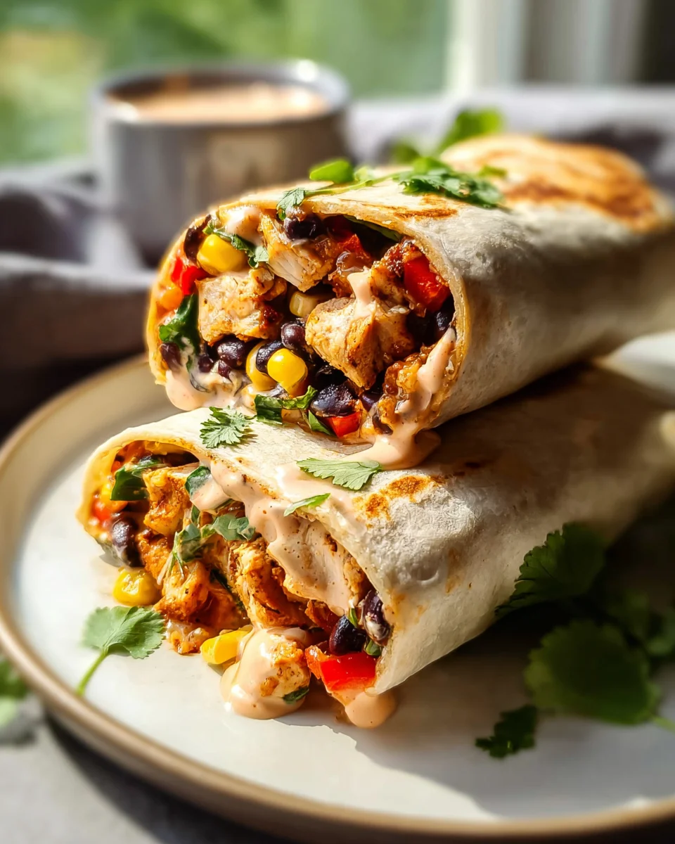 Delicious Southwest Chicken Wrap Recipe for Easy Meals